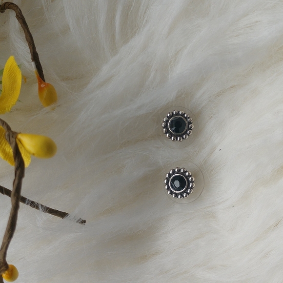 Brighton Jewelry - New Brighton Vintage Black and silver Earrings